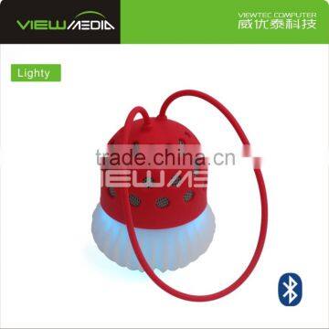 Viewmedia factory shenshen led bulb lamp Bluetooth cartoon speaker gift