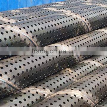 spiral welded perforated pipe line filter factory