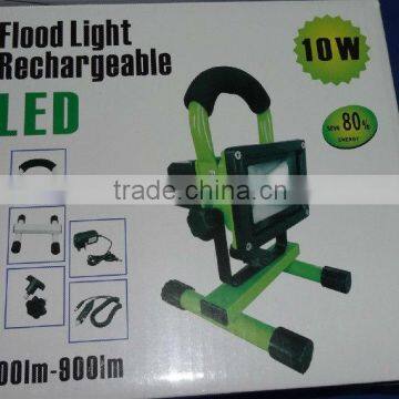 10W Chargeable LED FLood Light;with AC Adaptor and Car Adaptor photo-2