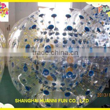 Durable PVC or TPU aqua zorbing/inflatable aqua zorbing ball