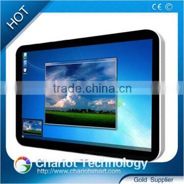 Hot sale! Chariot lcd advertising touch screen, stands kiosk on sale.