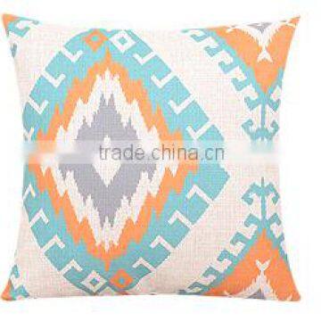 Colorful Home Decorative Cotton Pillow With Filling