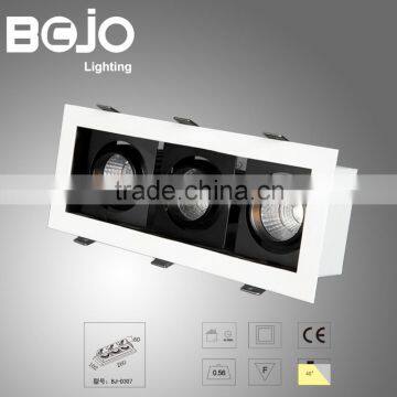 Adjustable LED Grille Light With CREE Chip 1*7W