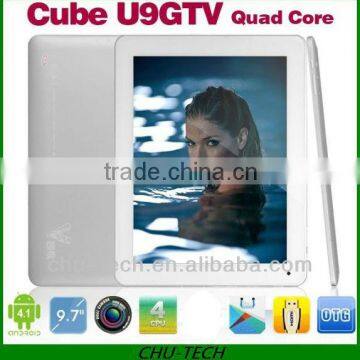 9.7" Cube U9GTv u9gt5 quad core retina Capacitive 1.8GHz dual cam 2GB/16GB TAB