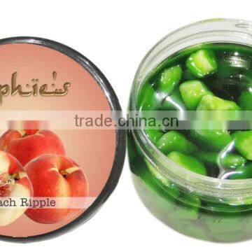 SHISHA _STEAM_ STONES_ 100 GRAMS SOPHIES PEACH RIPPLE FLAVOUR