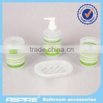 ABS complete range of articles 7pcs bathroom set