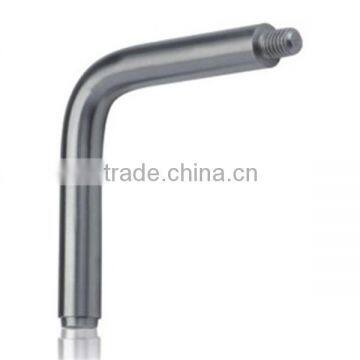 Inox 90 Degree M8 Thread Handrail Bracket Thread Bent for Railing and Stairs photo-3