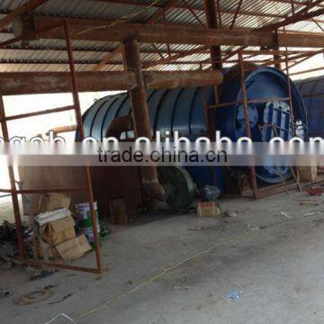 Best value for waste recycle . waste tire/rubber pyrolysis plant to fuel oil in thailand market.