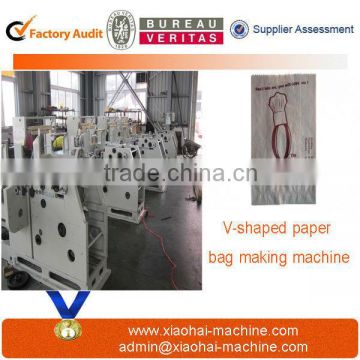 Printed White Kraft Paper Bag Making Machine Price