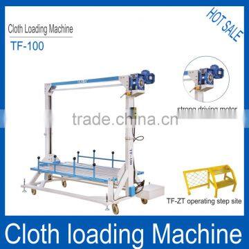 Hot sale CADCAM apparel automatic cloth loading machine/apparel top cloth machine TF-100