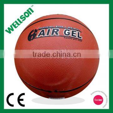 Supreme grip cover natural rubber basketball