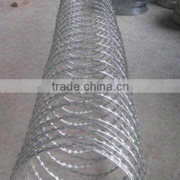 Galvanized Low Price Concertina Razor Barbed Wire