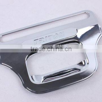 Rear Handle Bowl With TRITON Words Trim 1 Pcs ABS Chrome For Trinton L200 Accessories