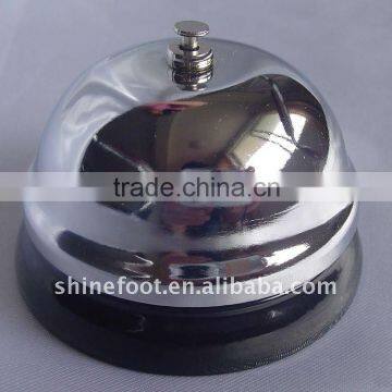 2.5" round call bell A12-D01 silver plated reception bell (A226)