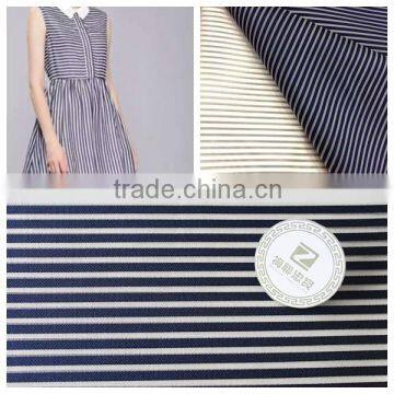 Dress Stripe Fabric Woven Jacquard Tulle Lace Organza Fabric Polyester and Nylon Fabric photo-1