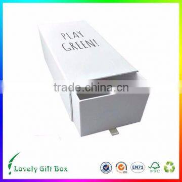 Foldable drawer stytle custom packaging box for facial mask