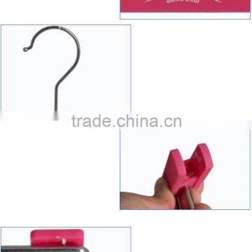 Colored Rubber Plastic Bottom Pants Hangers photo-4