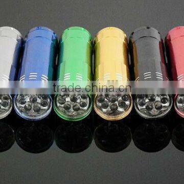 hot selling led torch light,led torch with 9pc led,led torch,