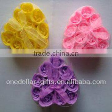 Rose Scented Rose Shaped Soaps