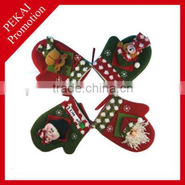 Christmas cotton gloves for gifts