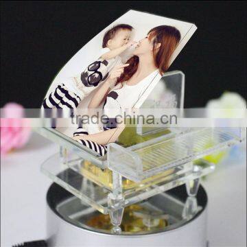 Complete Beautiful Elegant Crystal Piano Souvenir Crystal Souvenir for Baby Baptism photo-2