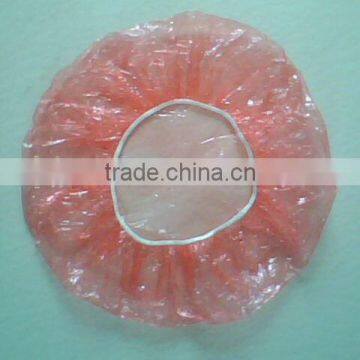 disposable plastic shower cap for hotel