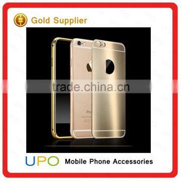 [UPO] New Arrival Luxury Electroplating Mirror Bright Aluminum Metal Cell Phone Case for IPhone 6 Plus photo-6