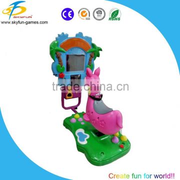 2016The newest skyfun factory riding horse toy game machine for sales