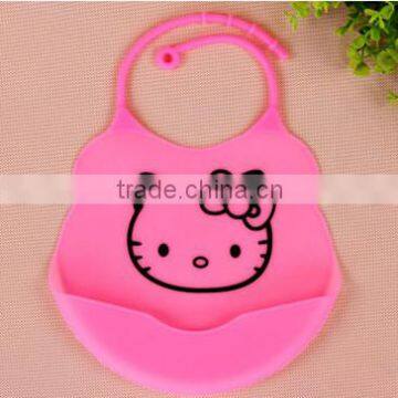 2014 New design Washable baby silicone bibs