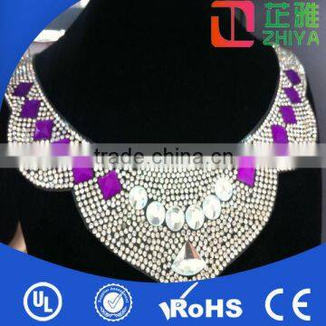 beaded necklace rhinestone transfers wholesale in china