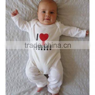 Love baby clothes; baby clothing, baby garment;