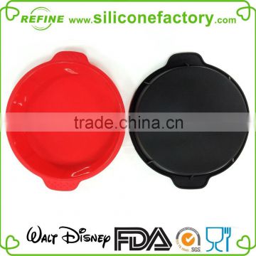 DGCCRF food grade non-stick silicone round pan bake mould