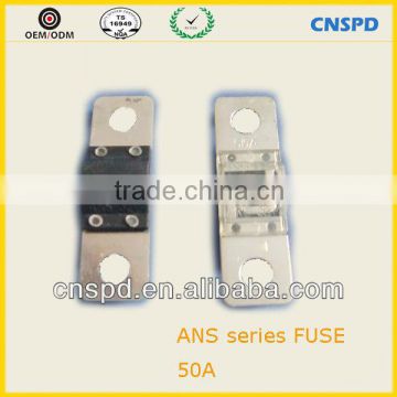 Car types 50A mini fuse , transparent bolt-on ANL fuse series,fuse type