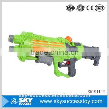 Unique design modern kid toys green PP plastic water gun toy