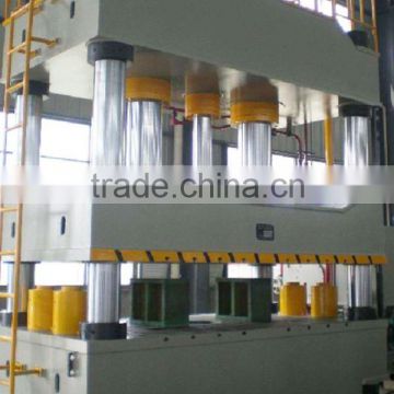 ZHONGWEI 630t Four Column Deep Drawing Hydraulic Press for TUV ISO certification