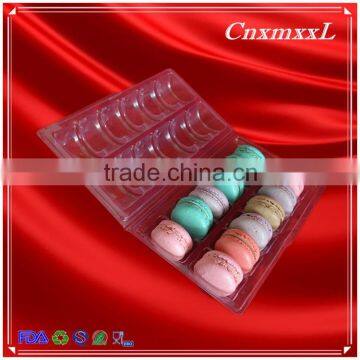 12 Pcs Blister Macaron Gift Cheap Clamshell Packaging Tray photo-3