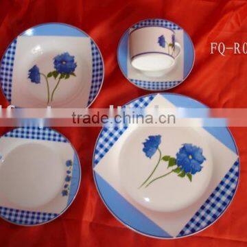 30pcs round porcelain dinnerware ceramic tableware