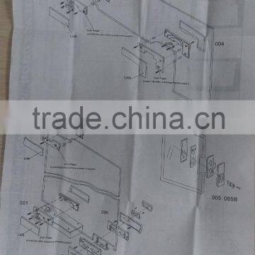 Stainless Steel Glass Door Patch Fitting With Screws photo-5