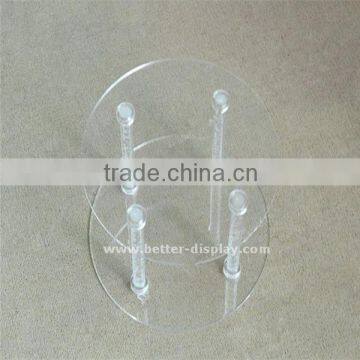 Clear Acrylic Rods for Cake Stand Rods