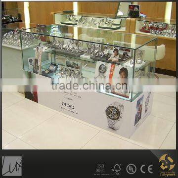 Popular material combination white color key display unit