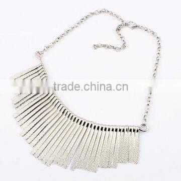 Antique Gold Silver Plated Gun Black Plated Choker Collar Vintage Statement Necklace Women Fashion Necklaces for Women 2014