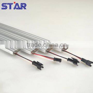 Waterproof Aluminum Aquarium LED Rigid Bar White Color DC12V 60led/m U Shape