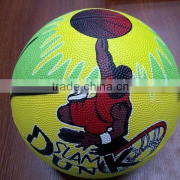Pure eco-friendly materials mini toy basketball for kids