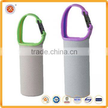 Logo Printing Neoprene Thermos Cup Sleeve , Vacuum Mug Holder , Flask And Water Bottle Cooler