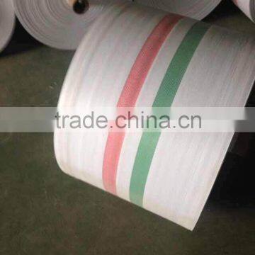 Cheap PP woven tubular fabric in roll/pp sack fabric roll