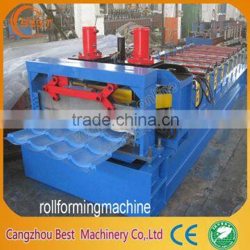 Metal Roof Panel Glazed Tile Roll Forming Machine