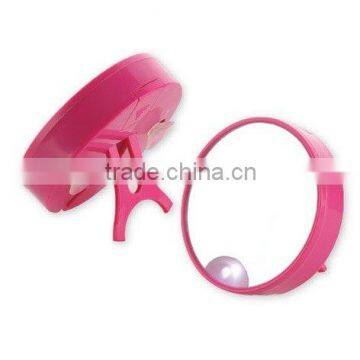 compact lighting mirror