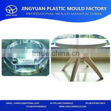 OEM custom injection round takedown table mold manufacturer