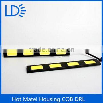 Super bright car cob flexible led drl led daytime running light