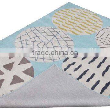 Modern Design Hand Tufted Cut Pile Wool Carpet; Latexed Back With Cotton photo-3